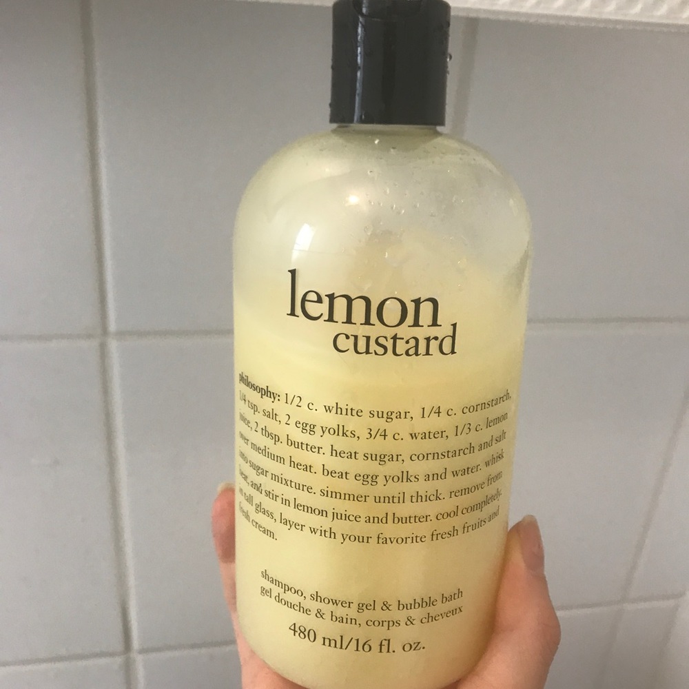 Philosophy large size lemon custard